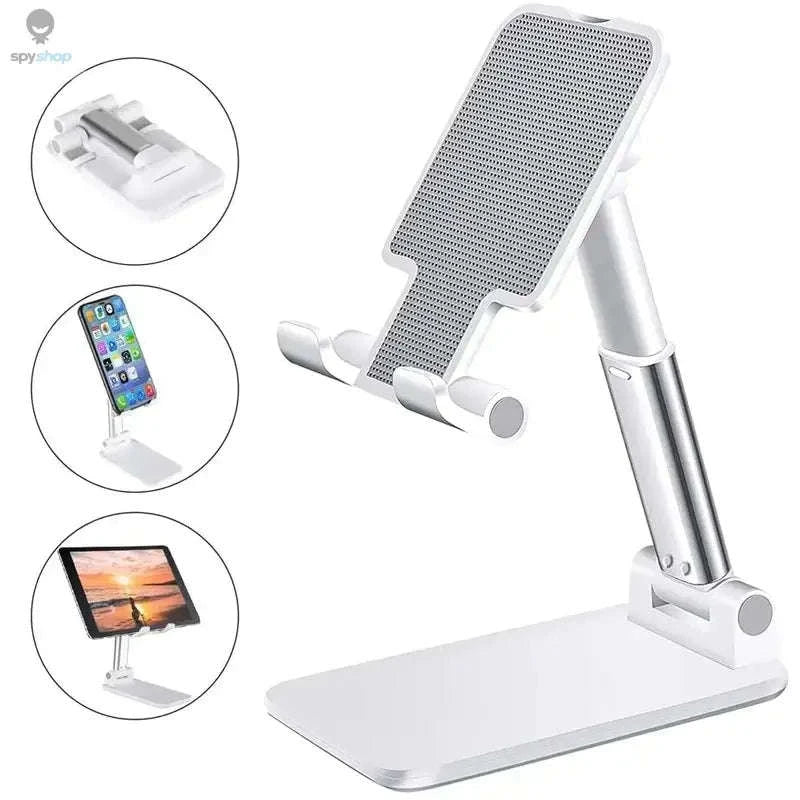 Adjustable Phone & Tablet Stand – Flexible Viewing for Work and Home-black