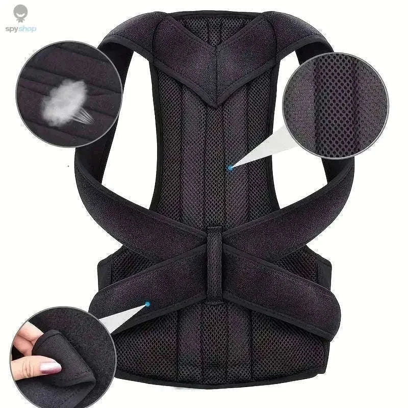 Adjustable Posture Corrector for Back Alignment and Awareness-M (40-50KG)