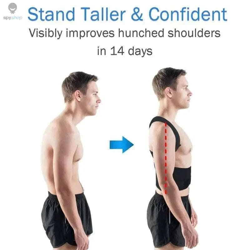 Adjustable Posture Corrector for Back Alignment and Awareness-M (40-50KG)