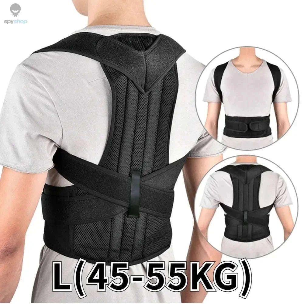 Adjustable Posture Corrector for Back Alignment and Awareness-M (40-50KG)