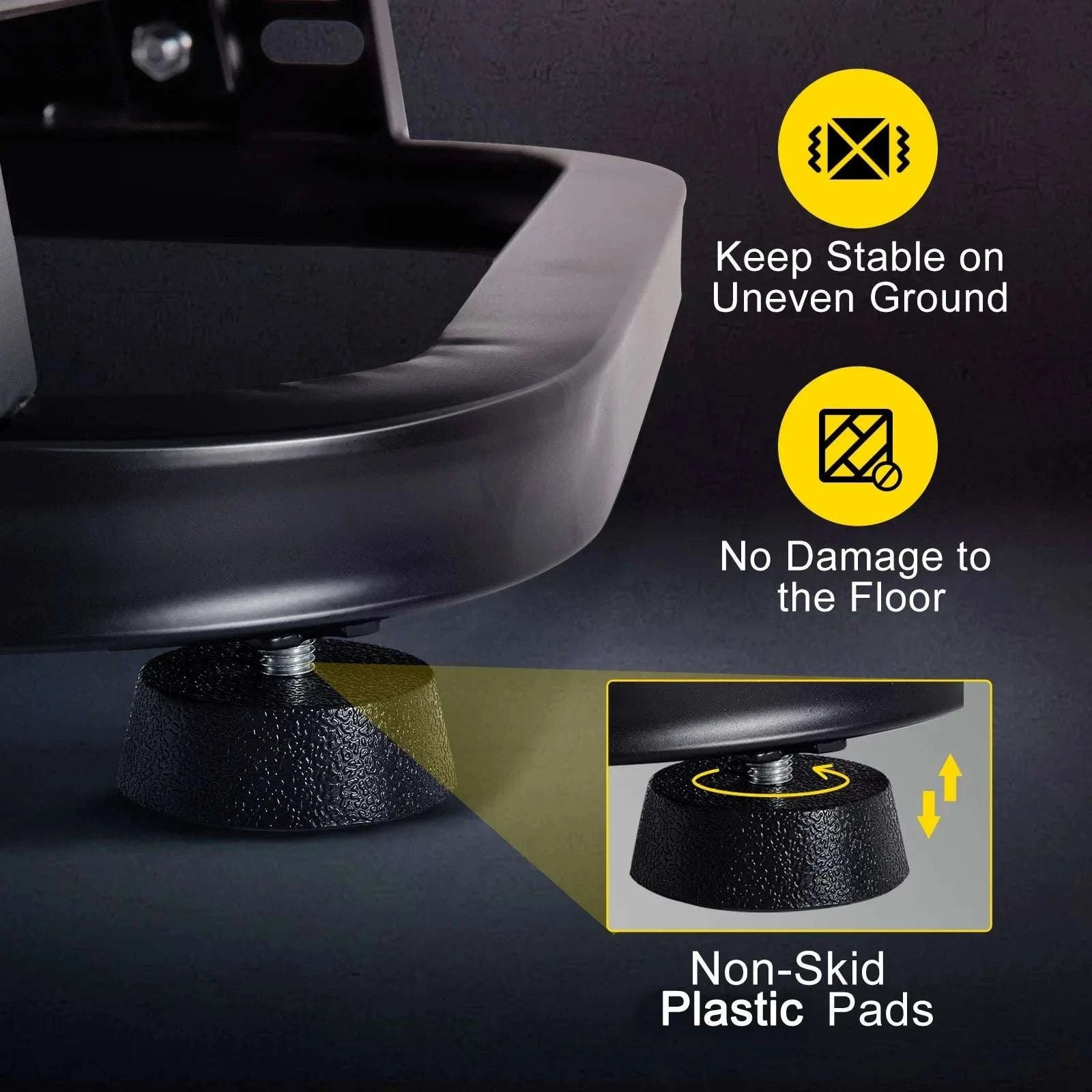 Adjustable Racing Wheel Stand for Logitech, Thrustmaster & Fanatec-CZECH REPUBLIC