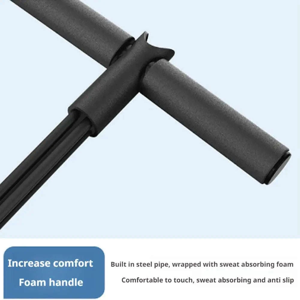 Adjustable Sit-Up Aid Bar with Suction Base for Home Ab Workouts-A