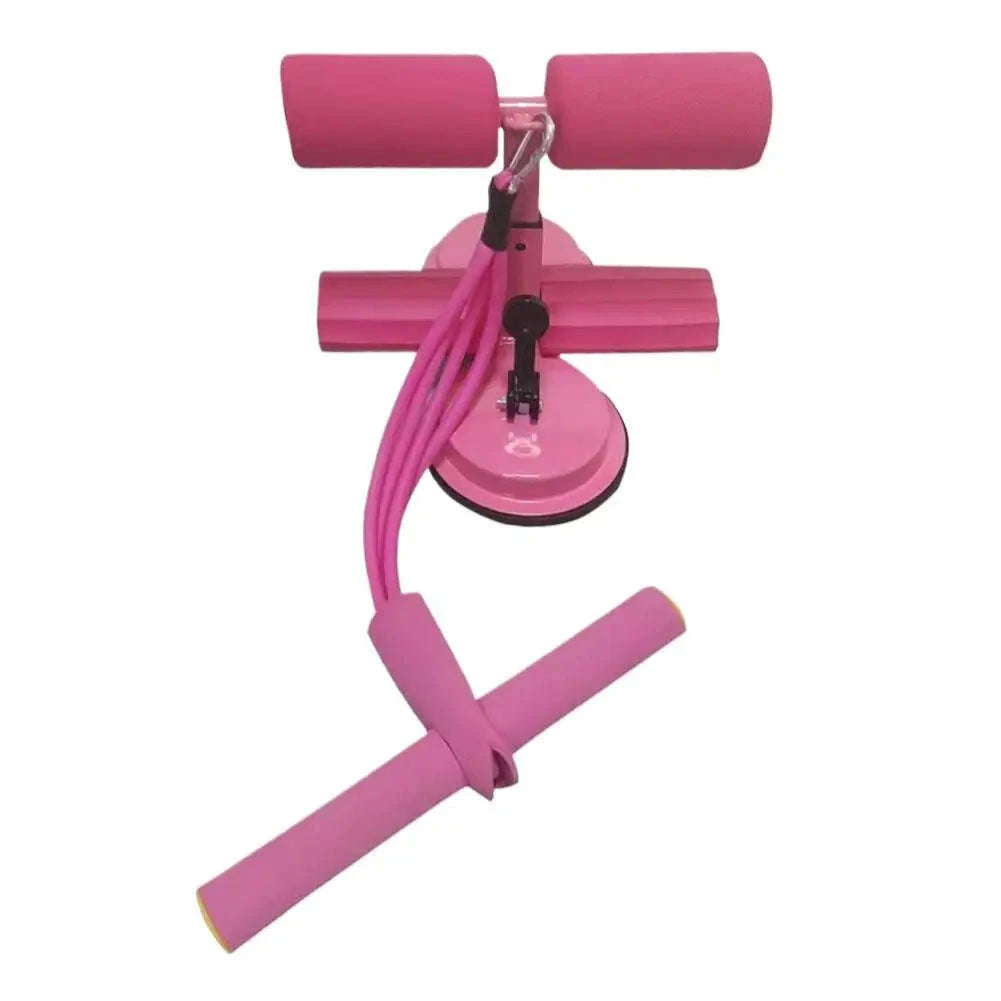 Adjustable Sit-Up Aid Bar with Suction Base for Home Ab Workouts-A