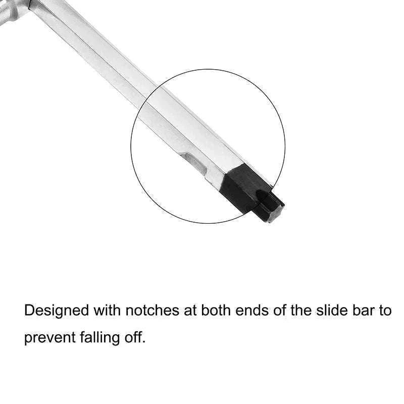 Adjustable Sliding T-Handle Torx Wrench Set T8–T40 for Fast Repairs-T8