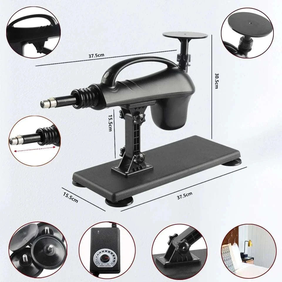 Adjustable Wireless Control Intimate Machine with Remote Speed Control-7 Accessories / Poland