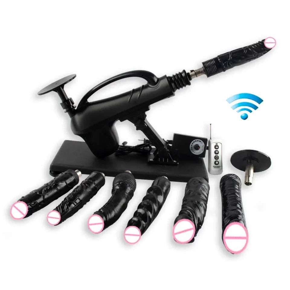 Adjustable Wireless Control Intimate Machine with Remote Speed Control-7 Accessories / Poland