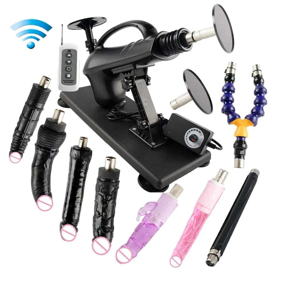 Adjustable Wireless Control Intimate Machine with Remote Speed Control-7 Accessories / Poland