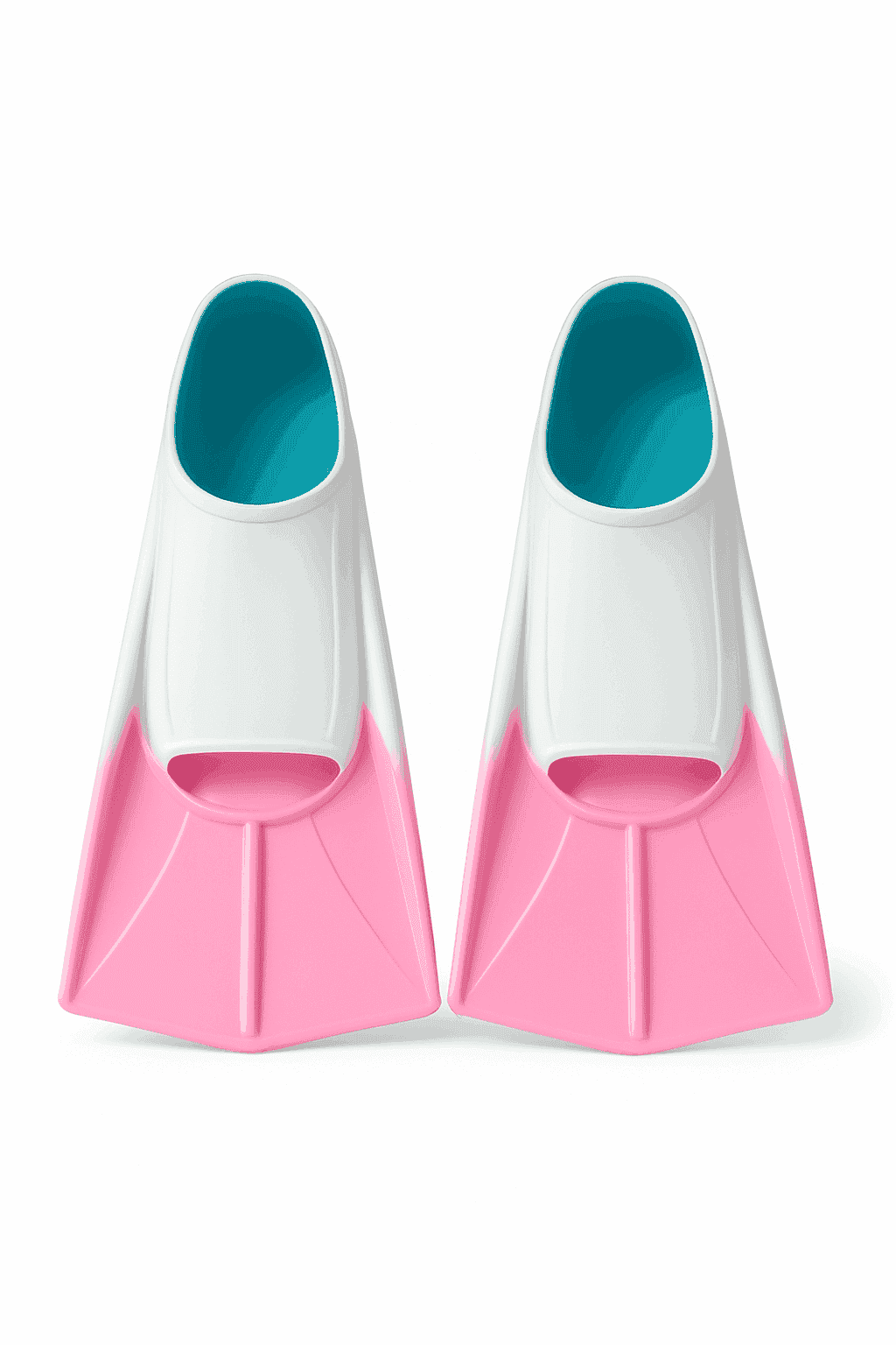 Adult Silicone Swim Training Fins Non-Slip Diving Frog Shoes-15 / XS