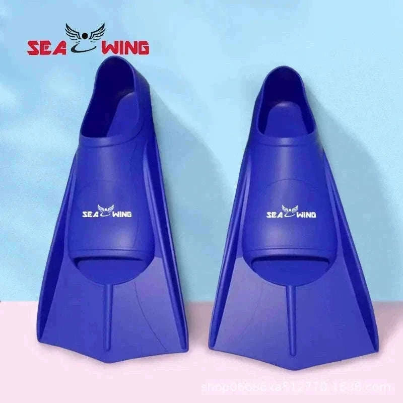 Adult Silicone Swim Training Fins Non-Slip Diving Frog Shoes-15 / XS