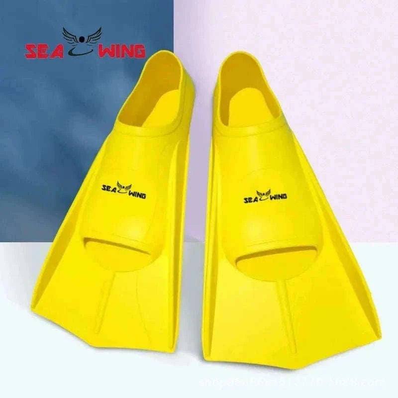 Adult Silicone Swim Training Fins Non-Slip Diving Frog Shoes-15 / XS