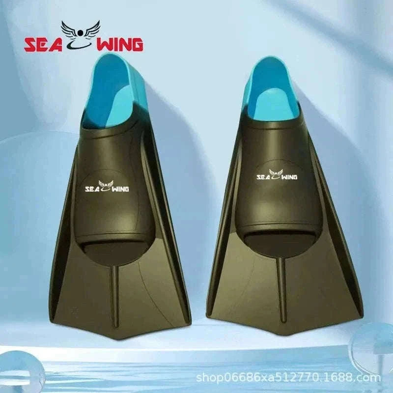 Adult Silicone Swim Training Fins Non-Slip Diving Frog Shoes-15 / XS