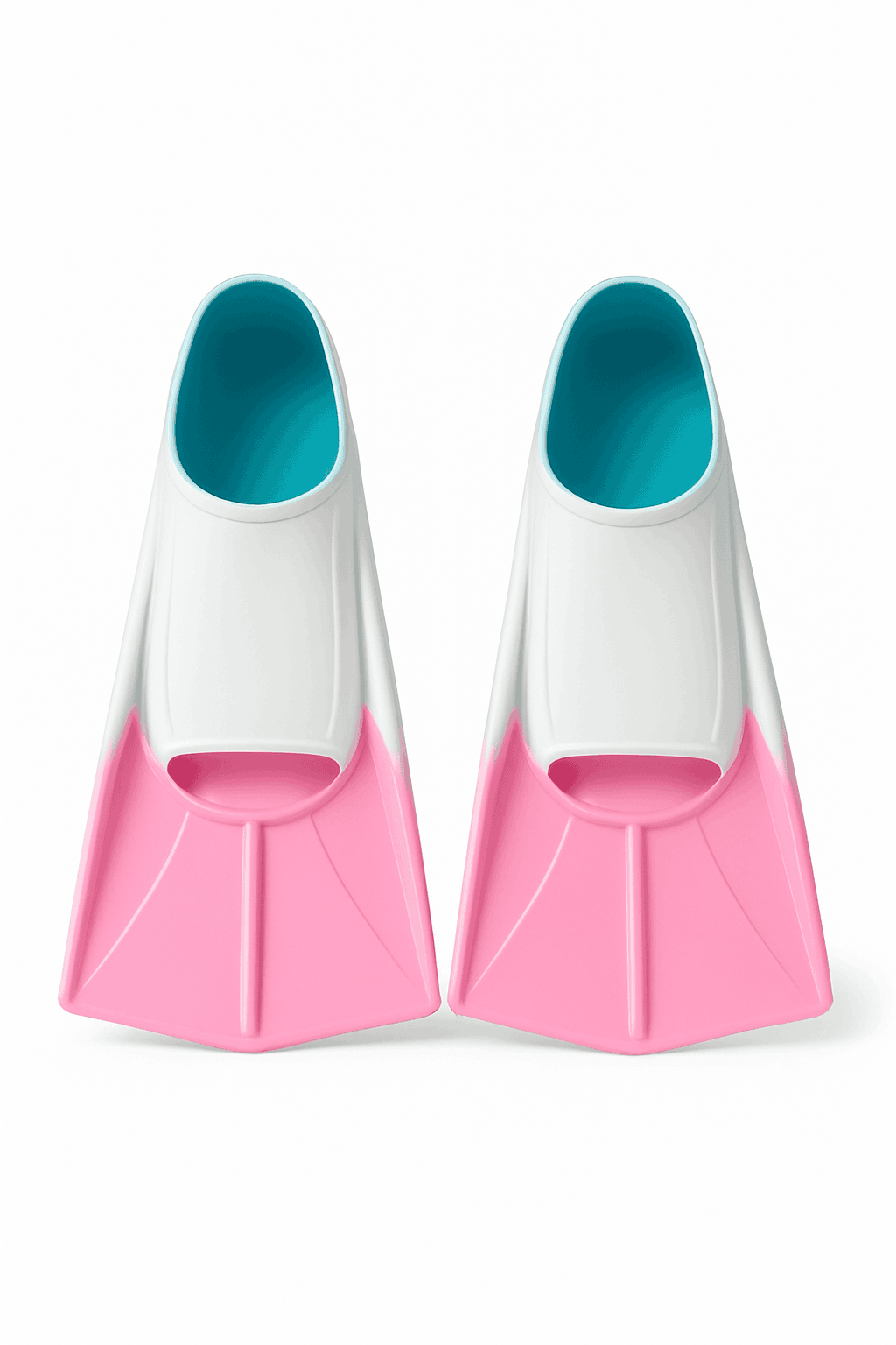 Adult Silicone Swim Training Fins Non-Slip Diving Frog Shoes-15 / XS