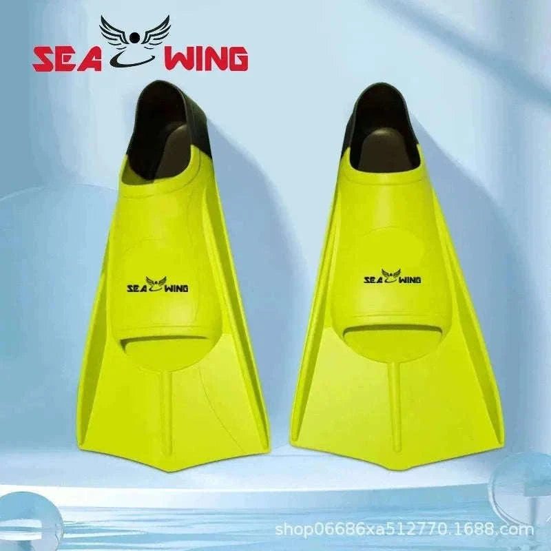 Adult Silicone Swim Training Fins Non-Slip Diving Frog Shoes-15 / XS