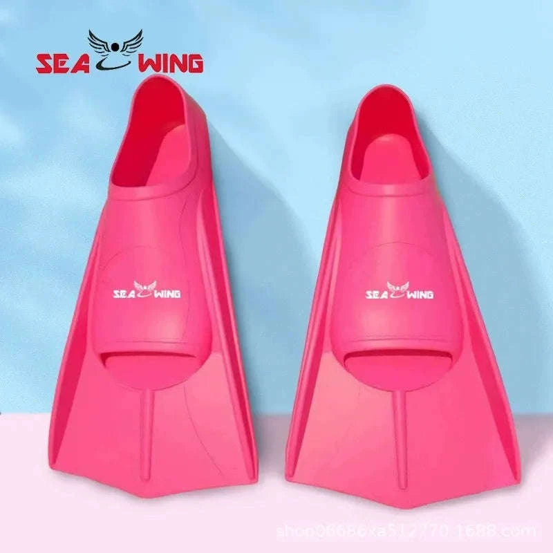Adult Silicone Swim Training Fins Non-Slip Diving Frog Shoes-15 / XS