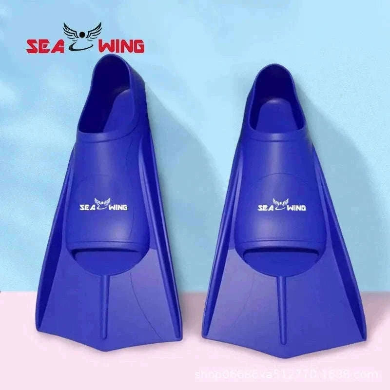 Adult Silicone Swim Training Fins Non-Slip Diving Frog Shoes-15 / XS