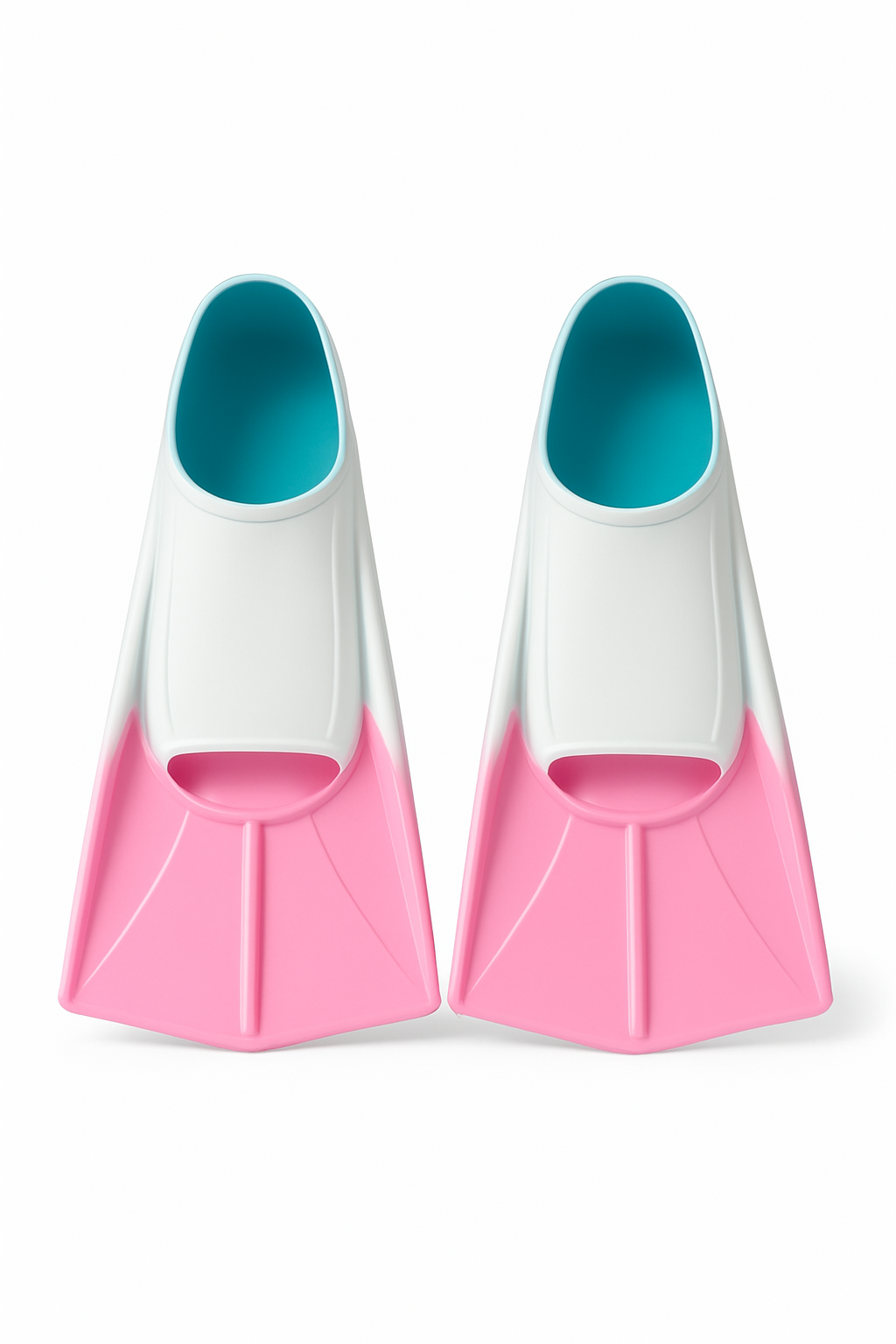 Adult Silicone Swim Training Fins Non-Slip Diving Frog Shoes