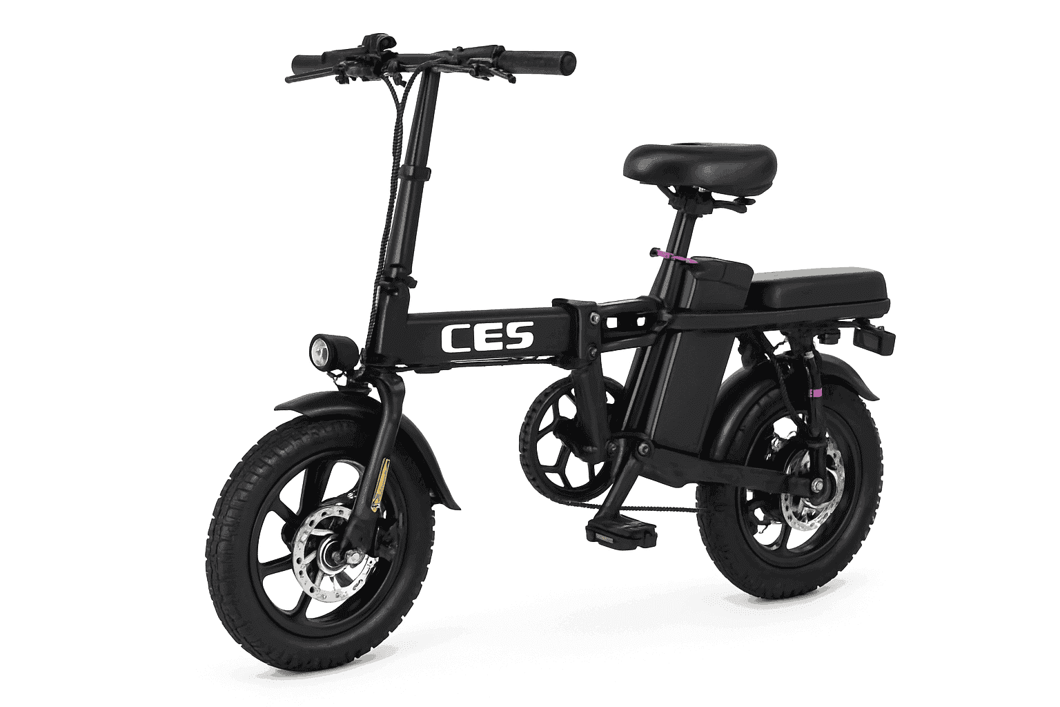 Adults Folding Electric Bike 500W 48V 15Ah 14 Inch-15AH Black / United States
