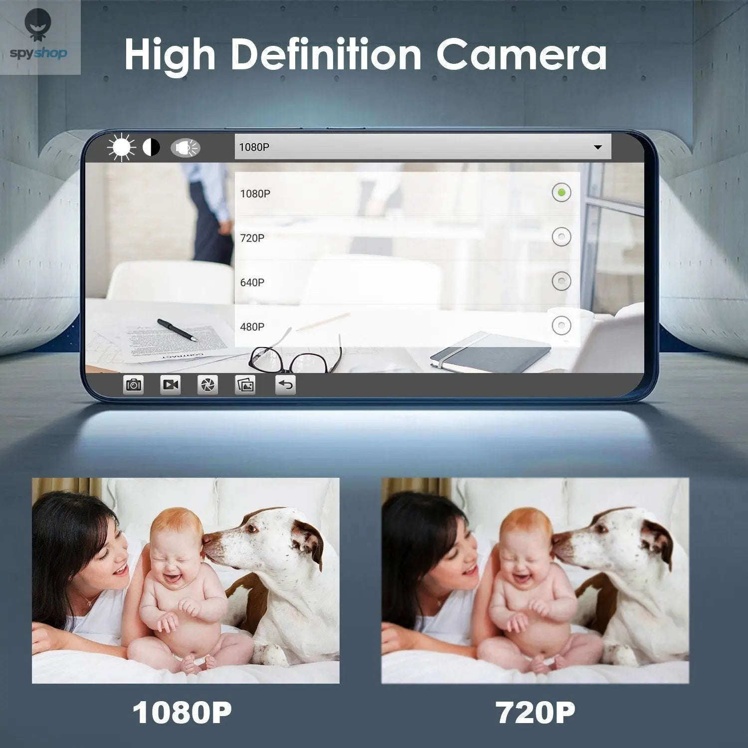 Advanced HD Security Camera with Real-Time Recording & Remote Access-Default Title