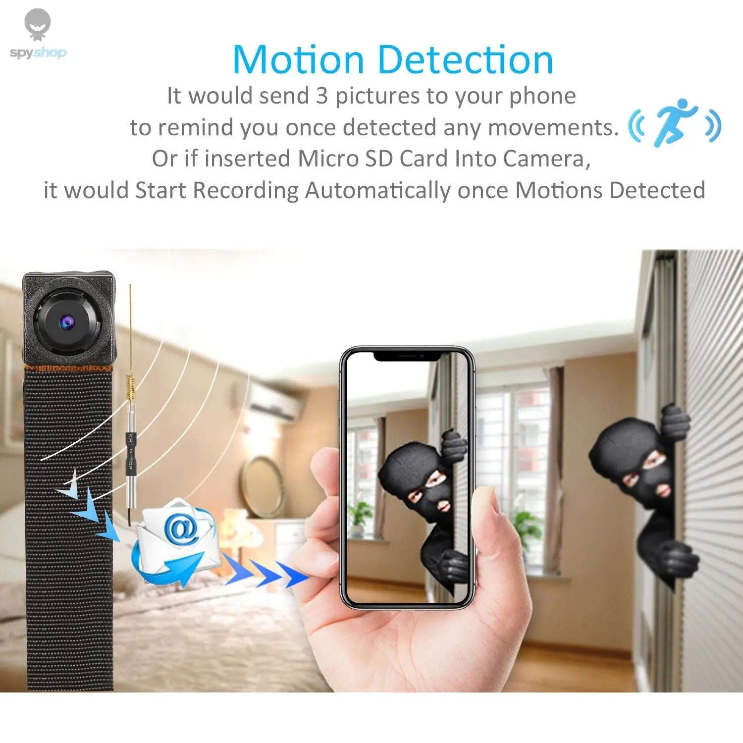 Advanced HD Security Camera with Real-Time Recording & Remote Access-Default Title