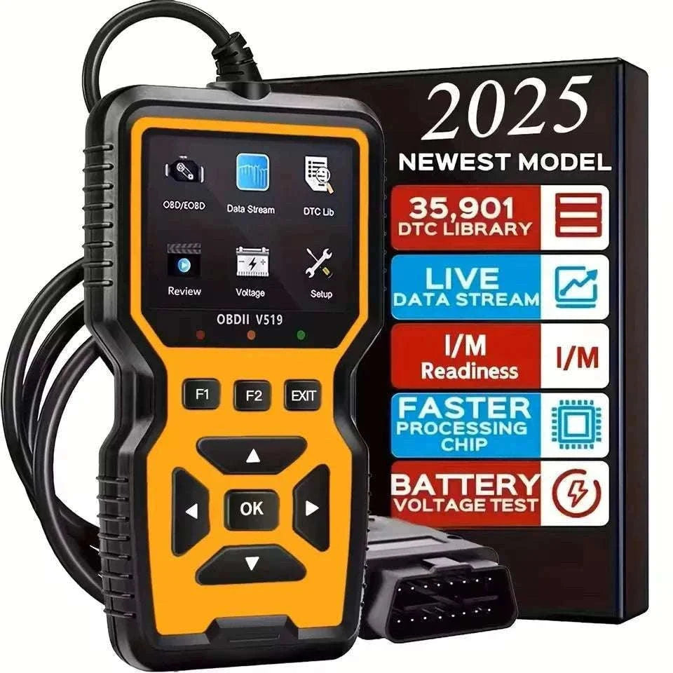Advanced OBD2 Scanning Diagnostic Tool-orange