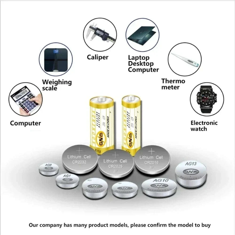 AG4 LR626 377 Button Cell Batteries 1.55V for Watches Toys (50/100PCS)-50PCS AG4 (GF) KN / United States