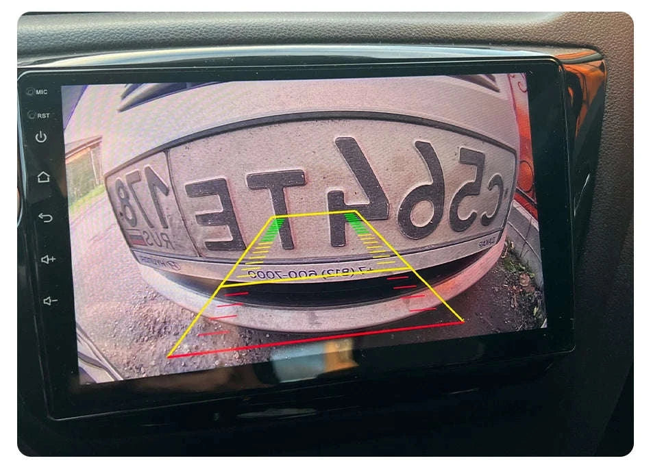 AHD 1080P CVBS Car Rear View Camera 170° Night Vision IP68 Waterproof-D-AHD 720P-White