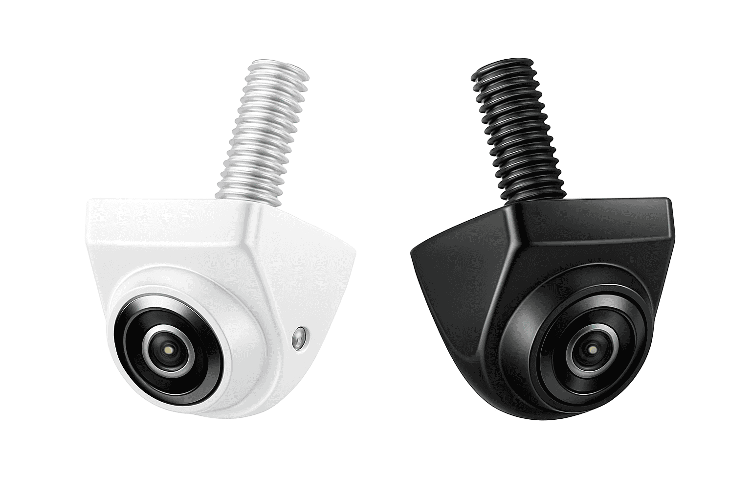 AHD 1080P CVBS Car Rear View Camera 170° Night Vision IP68 Waterproof-D-AHD 720P-White