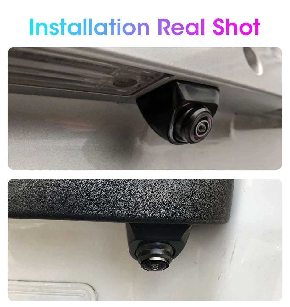 AHD 1080P CVBS Car Rear View Camera 170° Night Vision IP68 Waterproof-D-AHD 720P-White