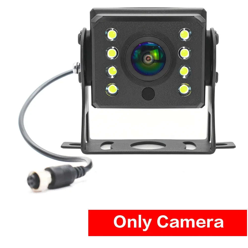 AHD 1080P Truck Rear View Camera with 8 LED Night Vision Waterproof-GRAY