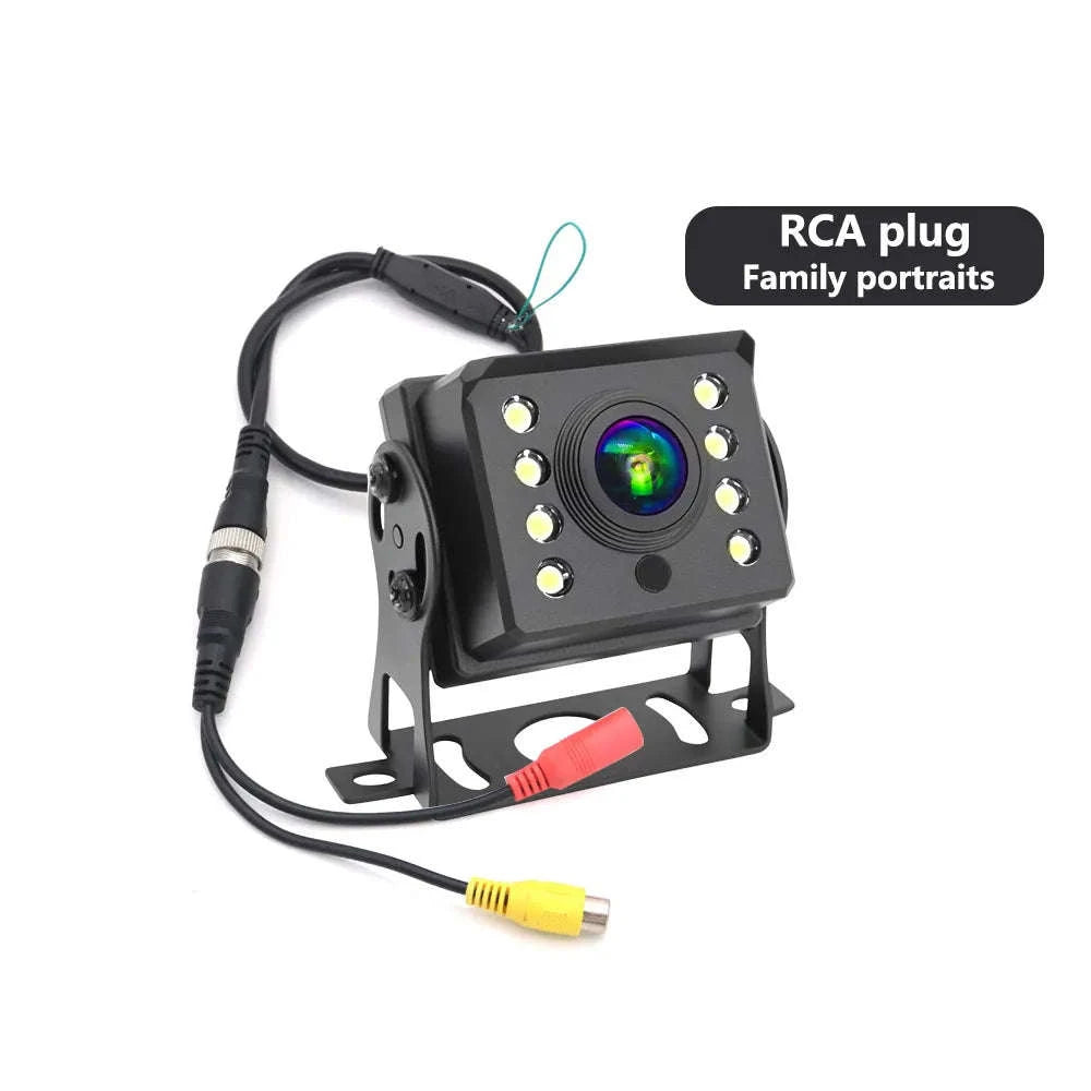 AHD 1080P Truck Rear View Camera with 8 LED Night Vision Waterproof-GRAY