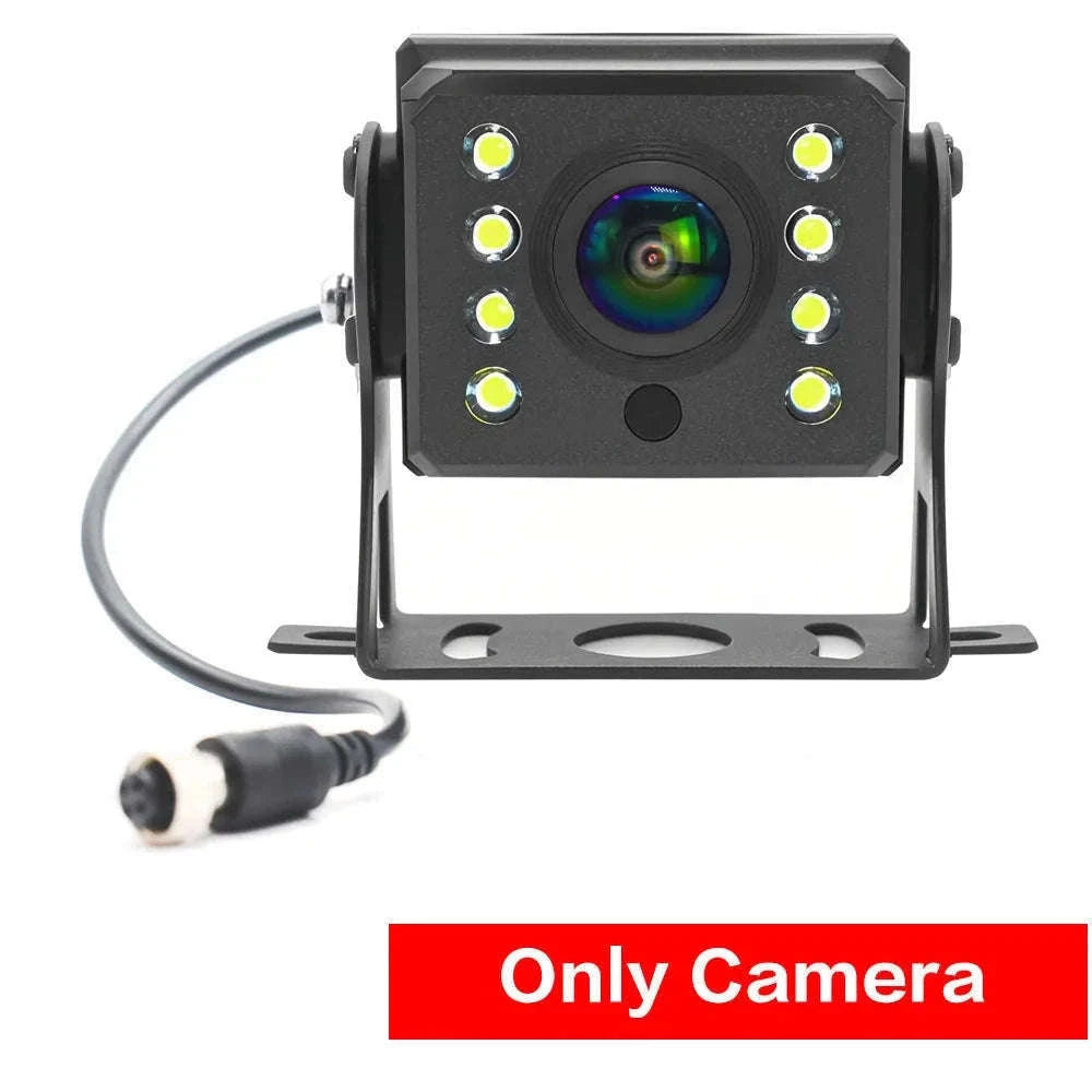 AHD 1080P Truck Rear View Camera with 8 LED Night Vision Waterproof-GRAY