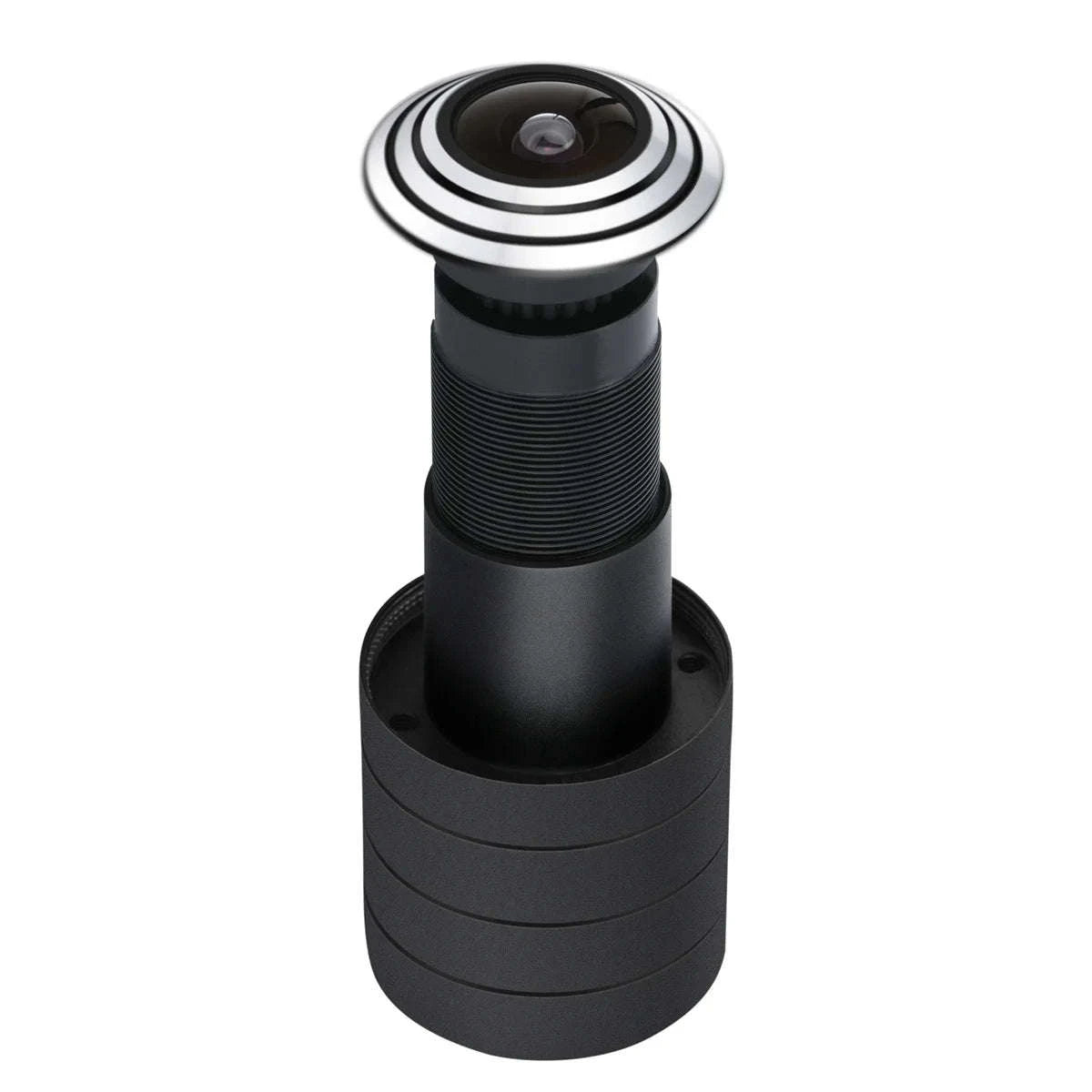 AHD Door Camera Kit with 1080p Fisheye Peephole and 7-Inch IPS Monitor-Only CVBS Camera / US Plug / PAL