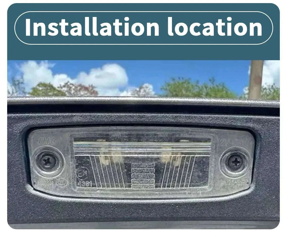 AHD Reverse Camera with Dynamic Trajectory for Kia Models-CVBS-AHD / 12 V