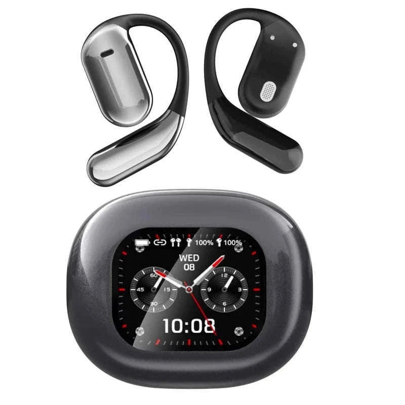AI Language Translation Earbuds for Real-Time Conversations-Blue
