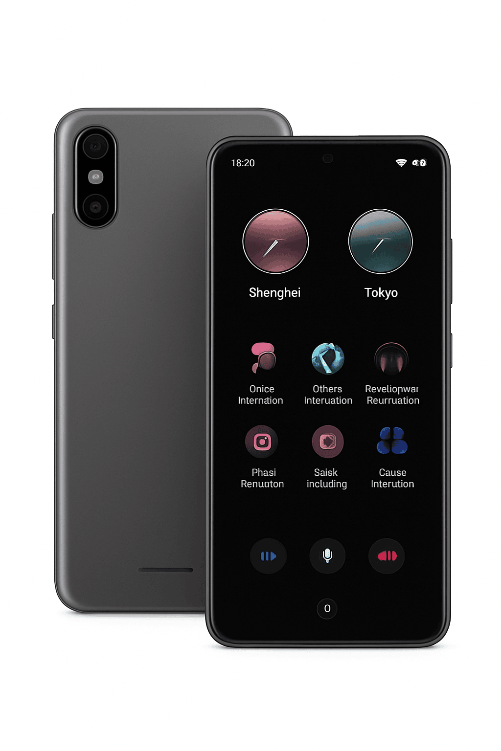 AI Language Translator Device with Real-Time Voice & Photo Translation-Gray / China Mainland