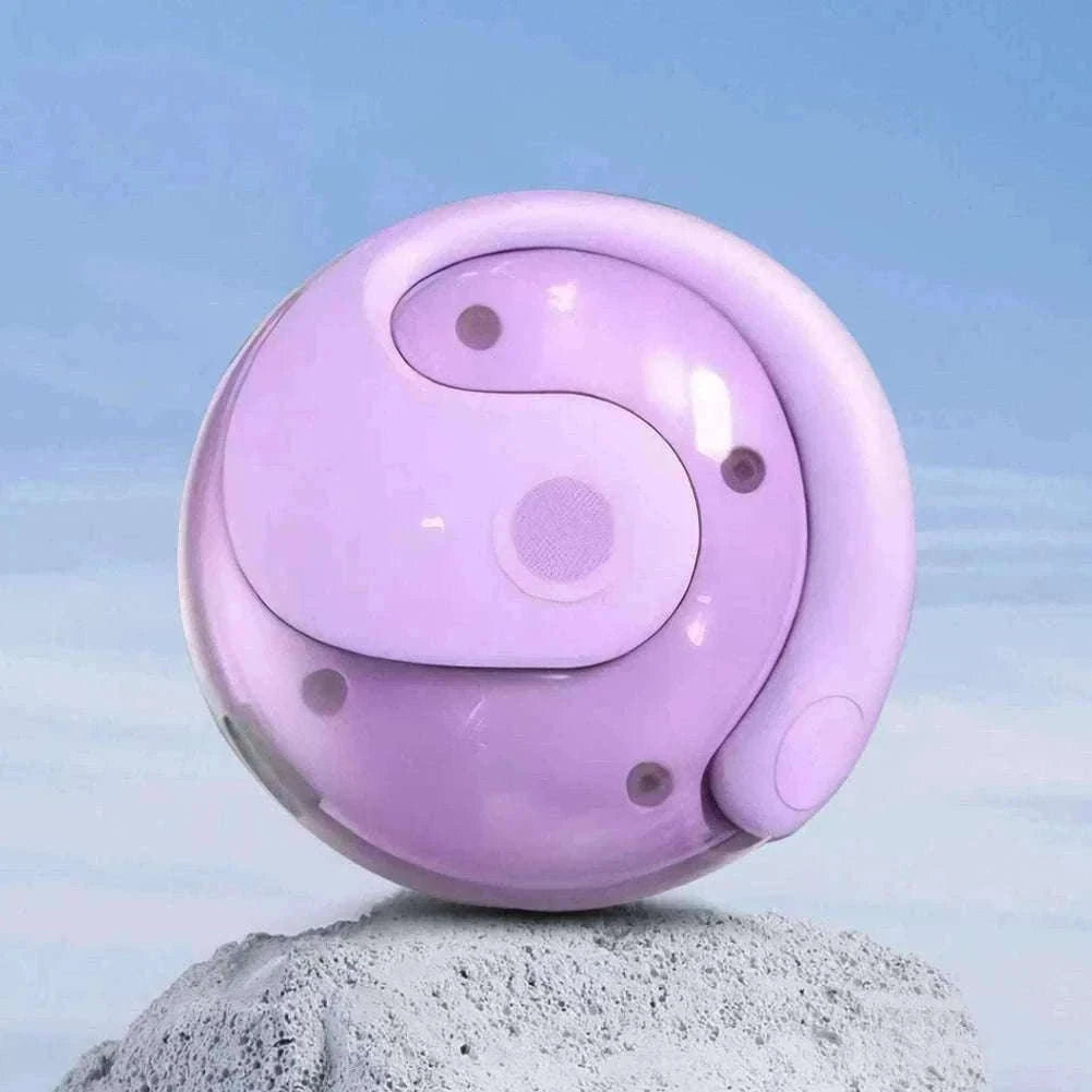 AI Real-Time Language Translation Earphones for Clear Communication-Purple