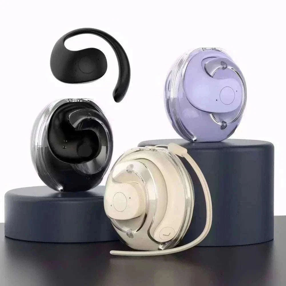 AI Real-Time Language Translation Earphones for Clear Communication-Purple