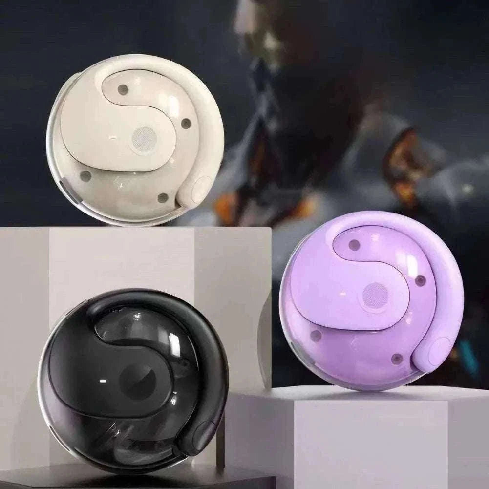 AI Real-Time Language Translation Earphones for Clear Communication-Purple