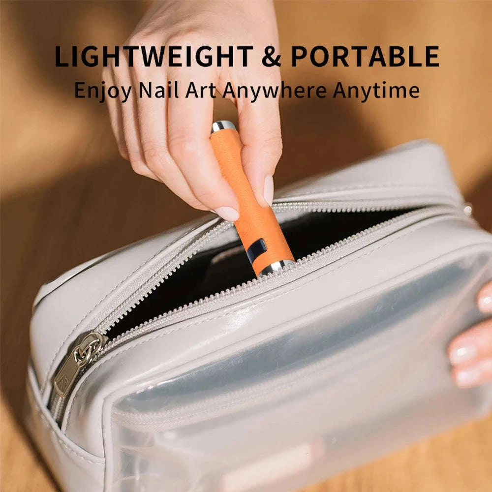 Ai Sensor Nail Lamp – Rechargeable UV LED Mini Nail Dryer-G1 Orange