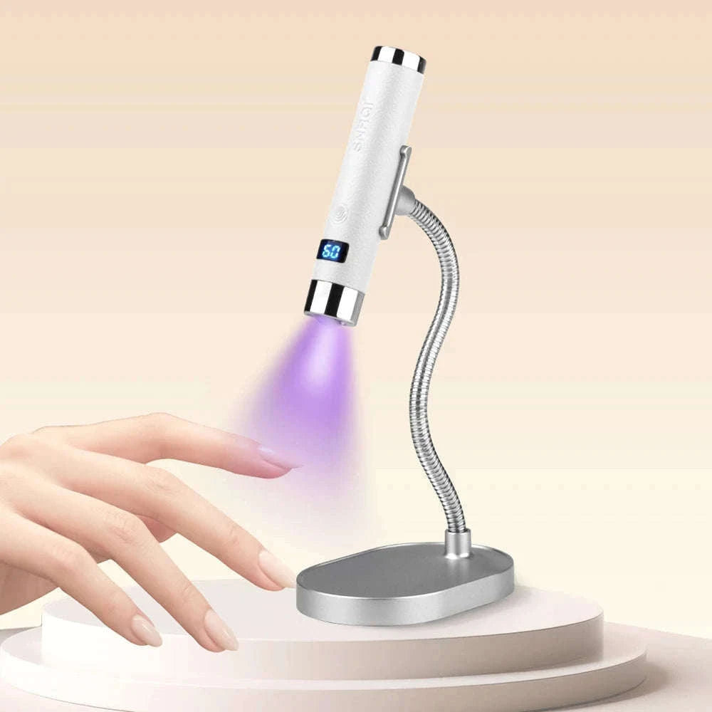 Ai Sensor Nail Lamp – Rechargeable UV LED Mini Nail Dryer-G1 Orange
