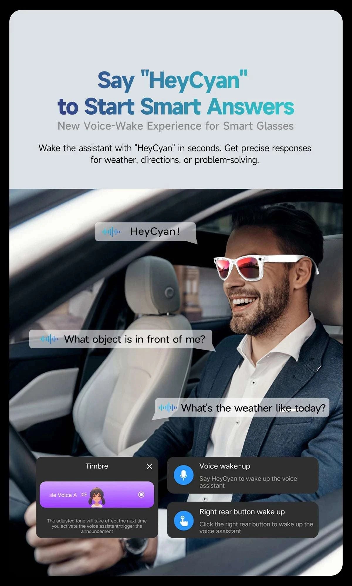 AI Smart Glasses with Camera, Calls, Music & Translation-Red coating