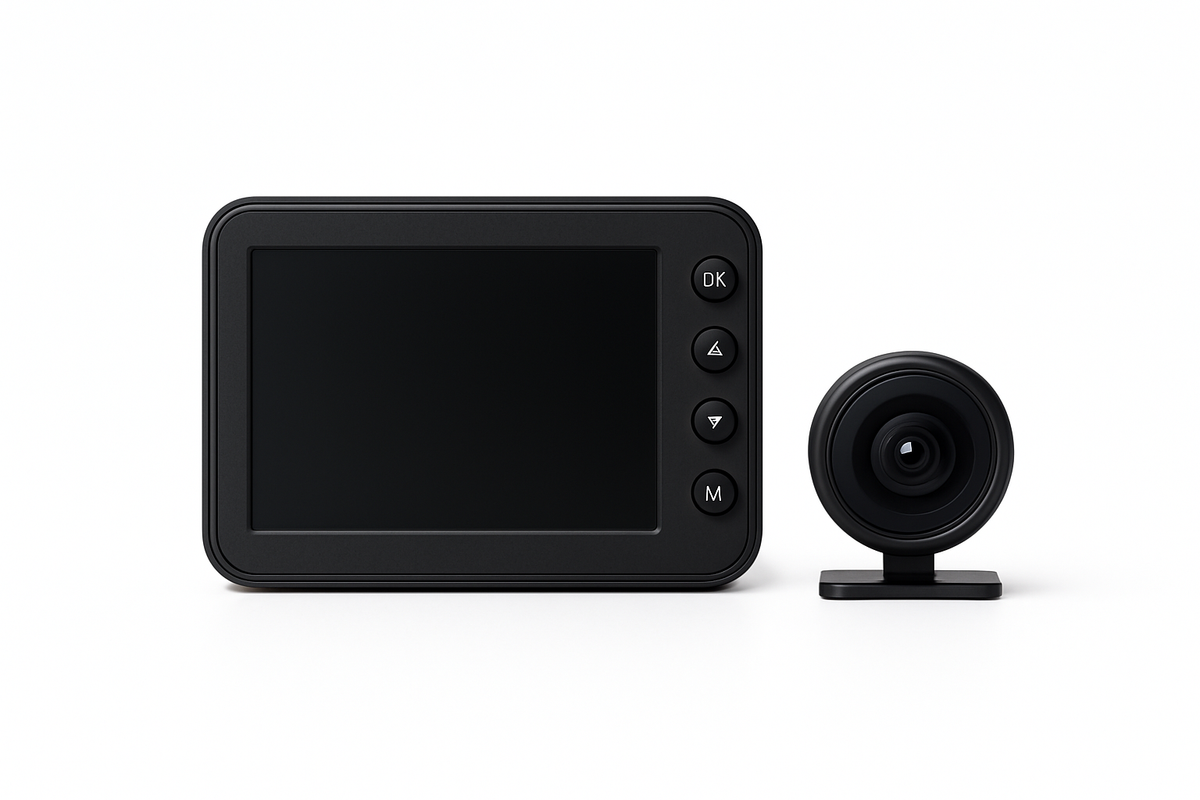 Rearview Backup Camera 1080P Waterproof 125° Wide-Angle