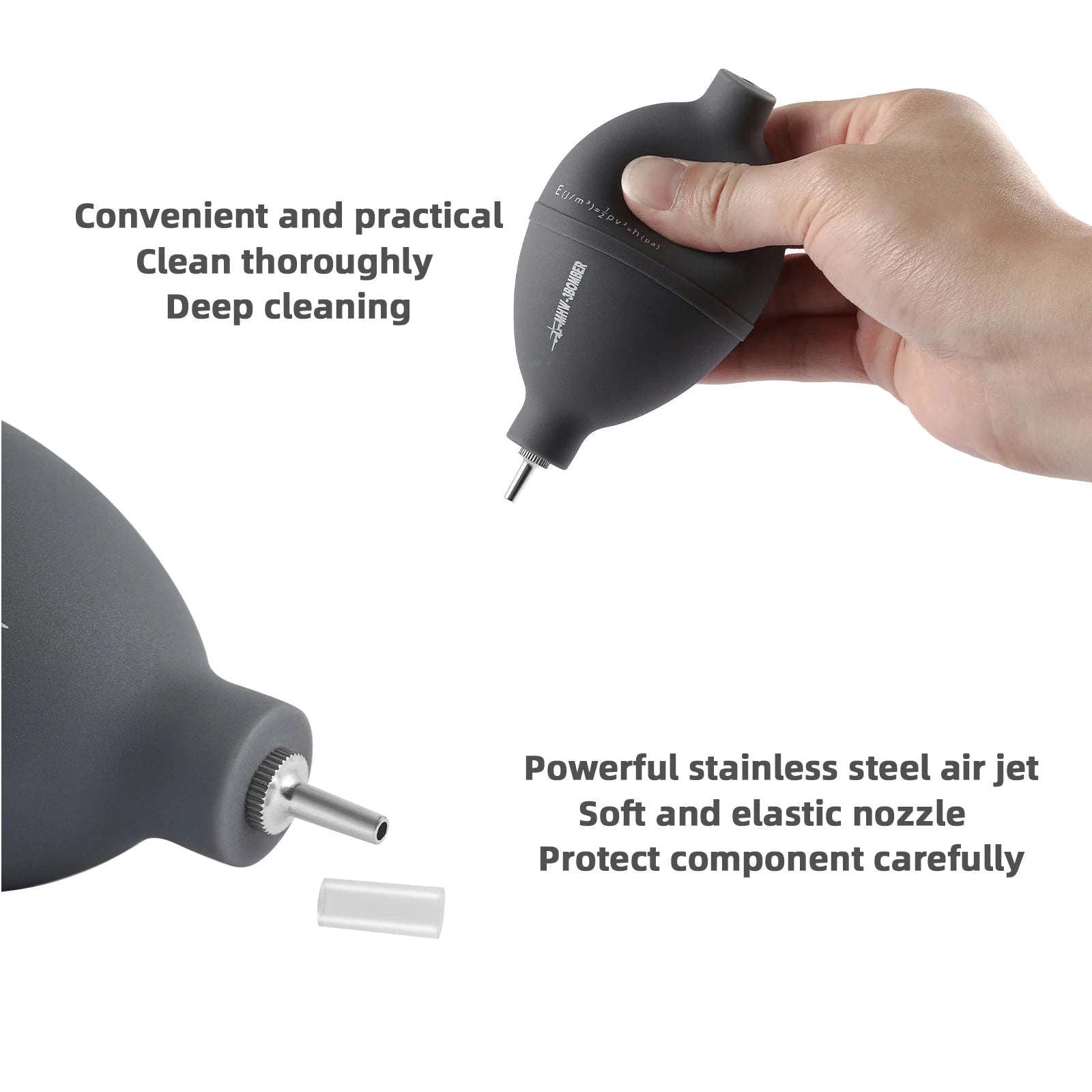 Air Blower Coffee Grinder Cleaning Tool-1pcs Grey / japan