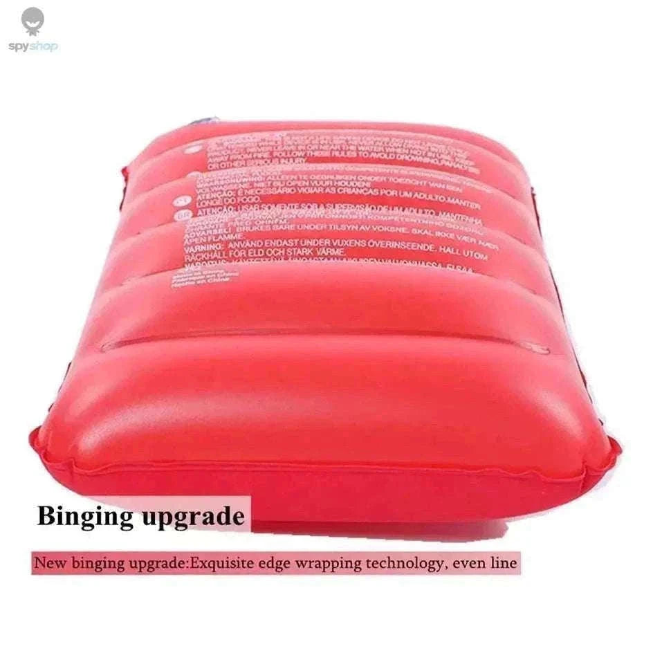Air Cushion Camping Pillow for Travel and Outdoor Rest-1pc-red