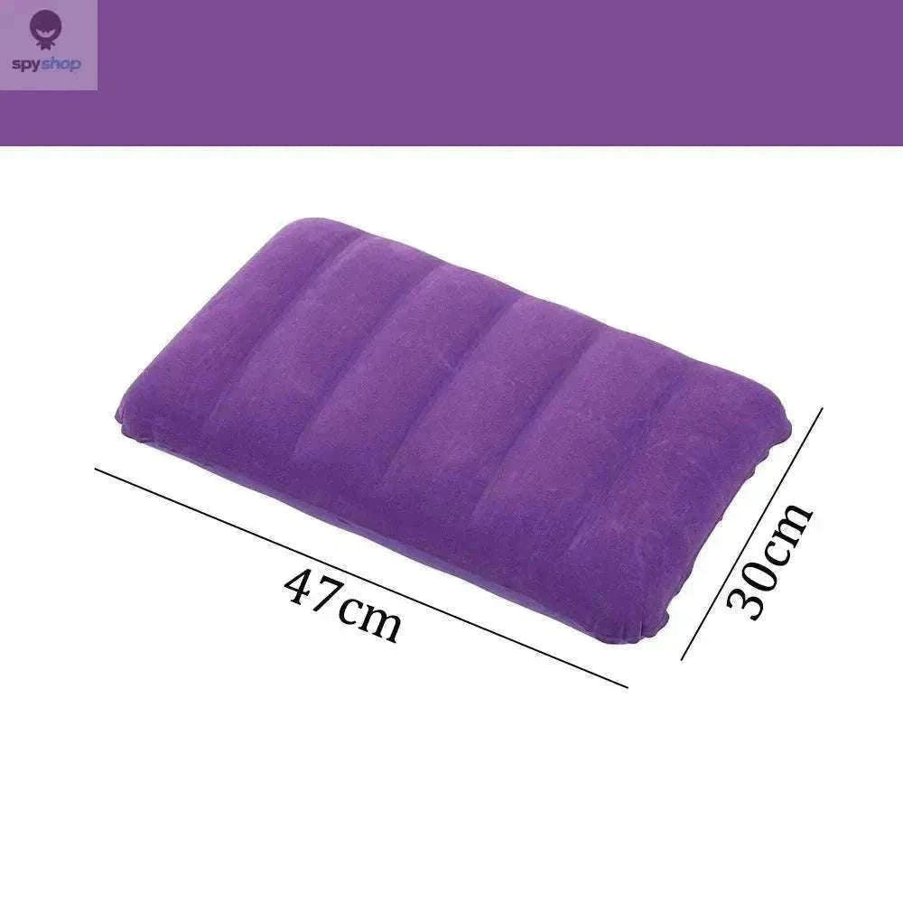 Air Cushion Camping Pillow for Travel and Outdoor Rest-1pc-red