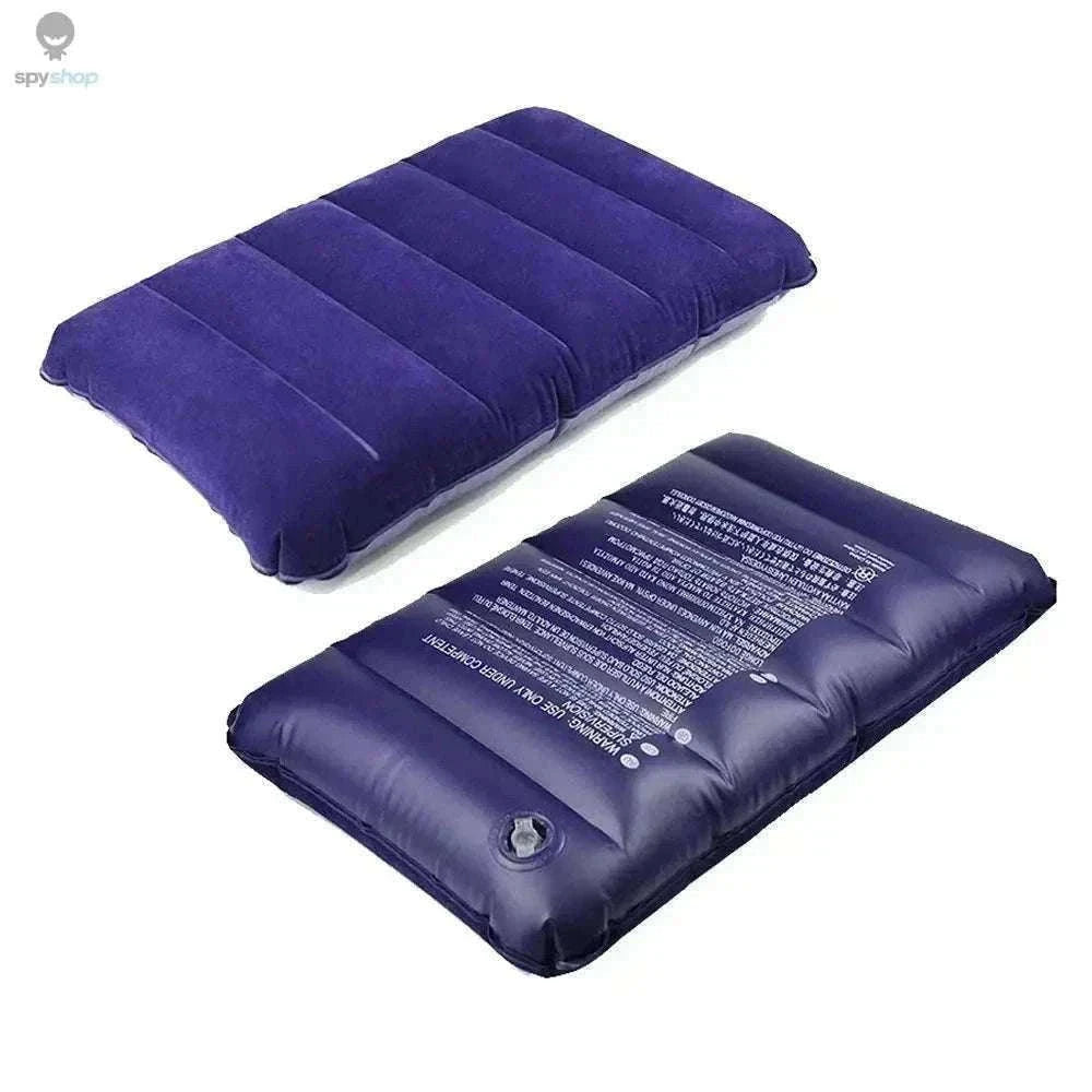 Air Cushion Camping Pillow for Travel and Outdoor Rest-1pc-red