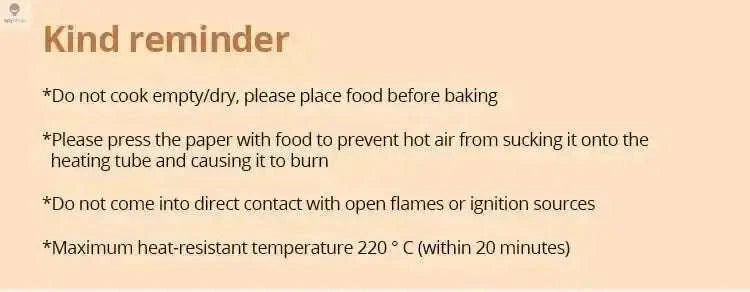 Air Fryer Liners – 50-Pack Disposable Non‑Stick Paper Liners-100PCS 16cm round