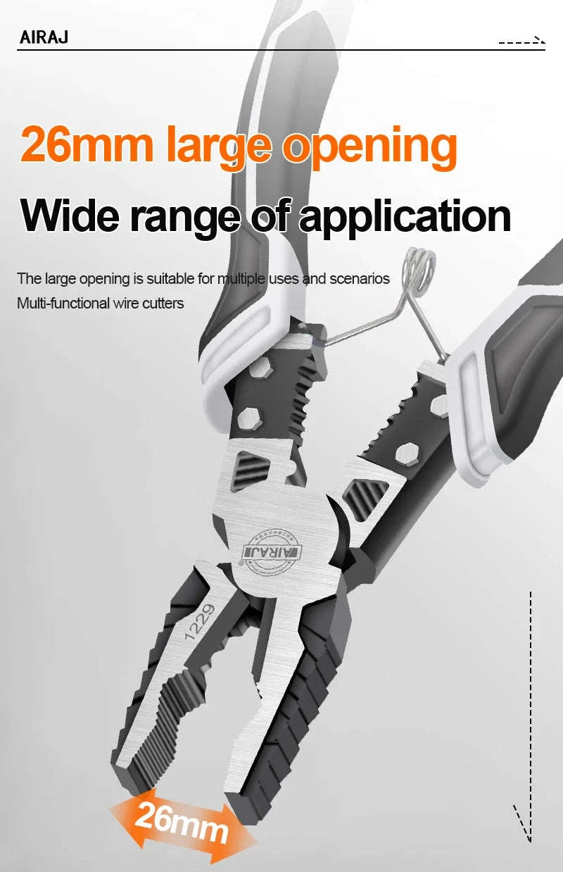 AIRAJ Multifunctional Electrician Pliers Set-3 pcs / United States