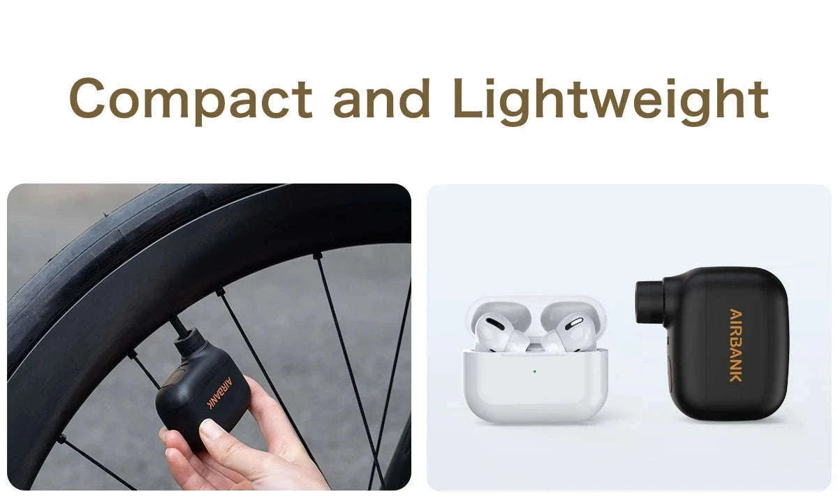 AIRBANK Pocket SE Mini Portable Electric Bike Pump-Pocket SE / japan