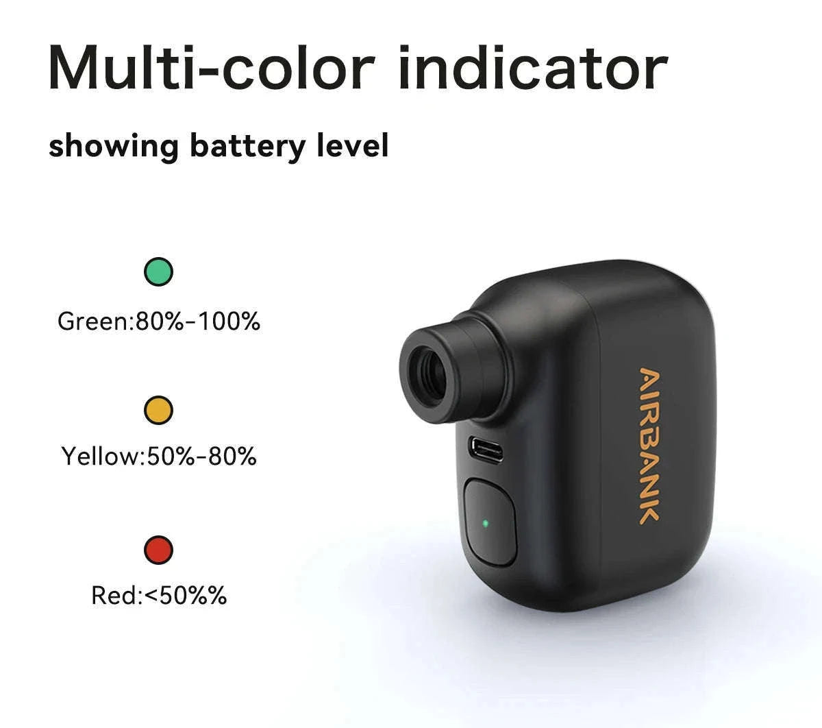 AIRBANK Pocket SE Mini Portable Electric Bike Pump-Pocket SE / japan